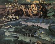 Mikhail Vrubel Thirty-Three Bogatyrs oil painting reproduction